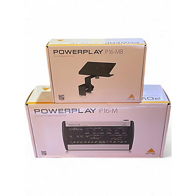Used Behringer Powerplay P16-M Digital Mixer