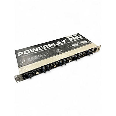 Used Behringer Powerplay PRO HA4600 Power Amp