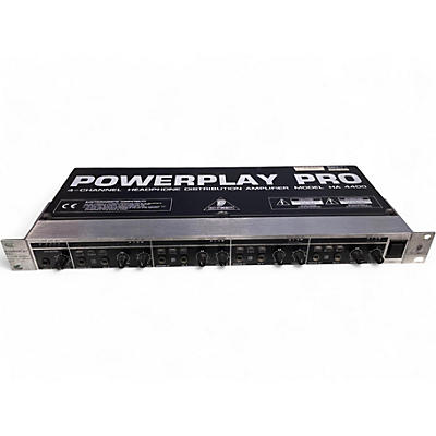 Used Behringer Powerplay Pro 4 HA4400 Headphone Amp