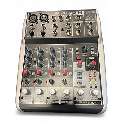 Used Behringer QX602MP3 Unpowered Mixer