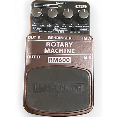 Used Behringer RM600 Rotary Machine Effect Pedal