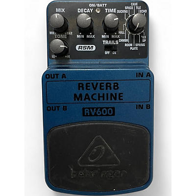 Used Behringer RV600 Reverb Machine Effect Pedal