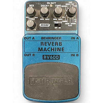 Used Behringer RV600 Reverb Machine Effect Pedal