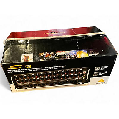 Used Behringer S32 Digital Snake Signal Processor