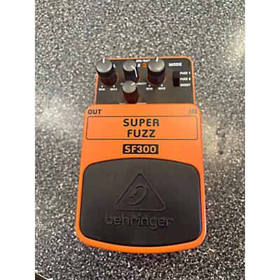 Behringer Used Behringer SF300 Super Fuzz Effect Pedal