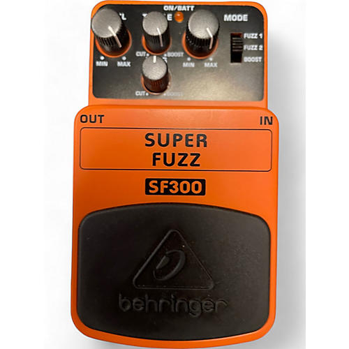 Behringer Used Behringer SF300 Super Fuzz Effect Pedal