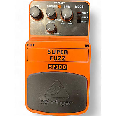 Behringer Used Behringer SF300 Super Fuzz Effect Pedal