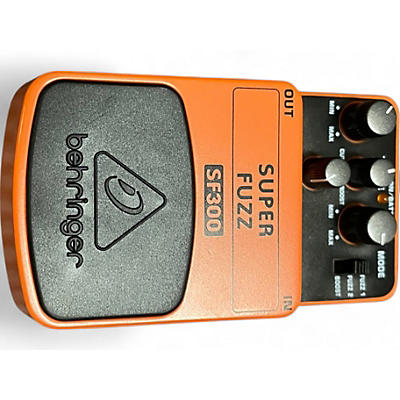 Used Behringer SF300 Super Fuzz Effect Pedal