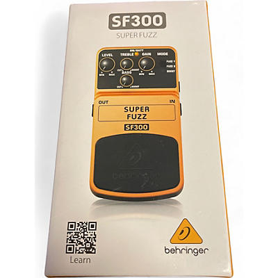 Behringer Used Behringer SF300 Super Fuzz Effect Pedal