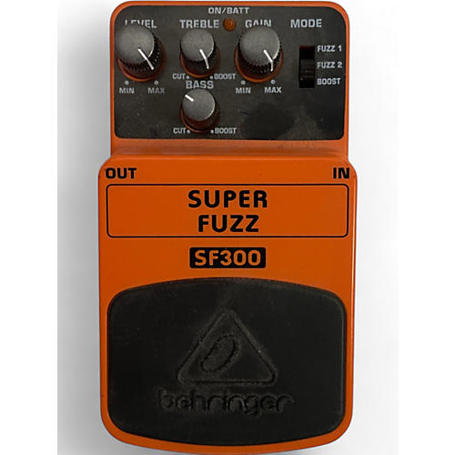 Behringer Used Behringer SF300 Super Fuzz Effect Pedal