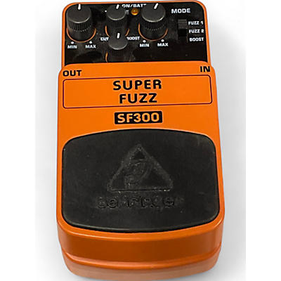 Used Behringer SF300 Super Fuzz Effect Pedal