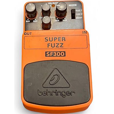 Used Behringer SF300 Super Fuzz Effect Pedal