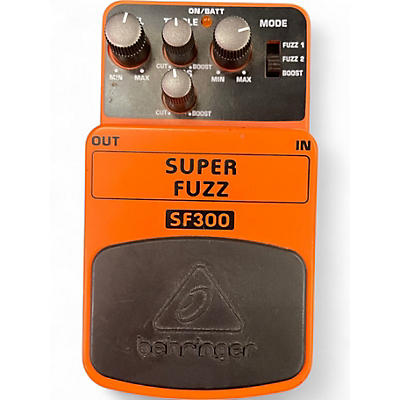 Used Behringer SF300 Super Fuzz Effect Pedal