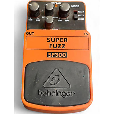 Used Behringer SF300 Super Fuzz Effect Pedal