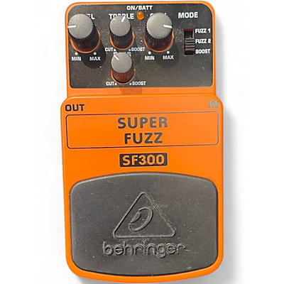 Used Behringer SF300 Super Fuzz Effect Pedal