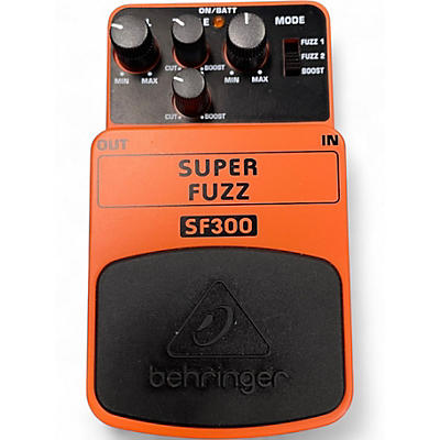 Used Behringer SF300 Super Fuzz Effect Pedal