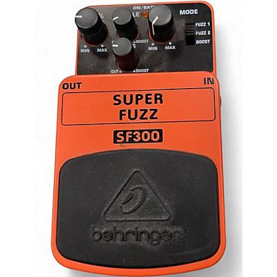 Used Behringer SF300 Super Fuzz Effect Pedal
