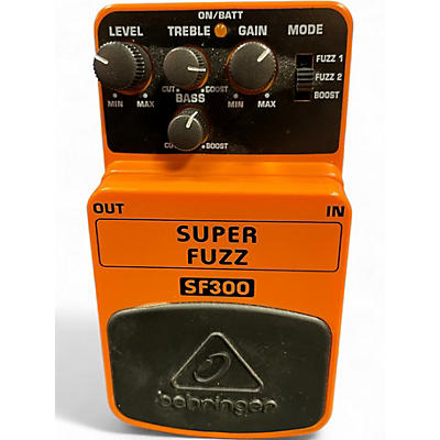 Used Behringer SF300 Super Fuzz Effect Pedal