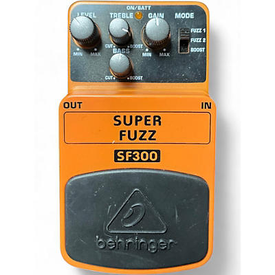 Used Behringer SF300 Super Fuzz Effect Pedal