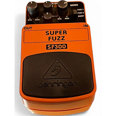 Used Behringer SF300 Super Fuzz Effect Pedal
