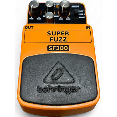 Used Behringer SF300 Super Fuzz Effect Pedal