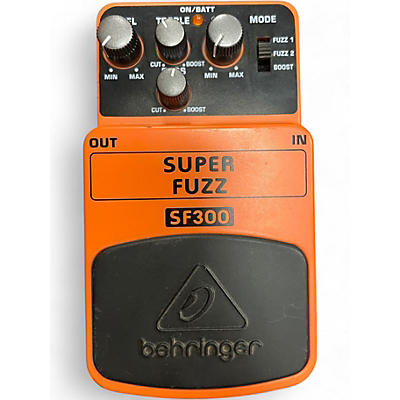 Used Behringer SF300 Super Fuzz Effect Pedal