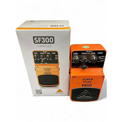 Used Behringer SF300 Super Fuzz Effect Pedal