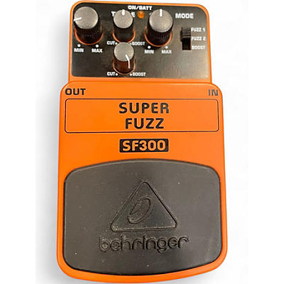 Used Behringer SF300 Super Fuzz Effect Pedal