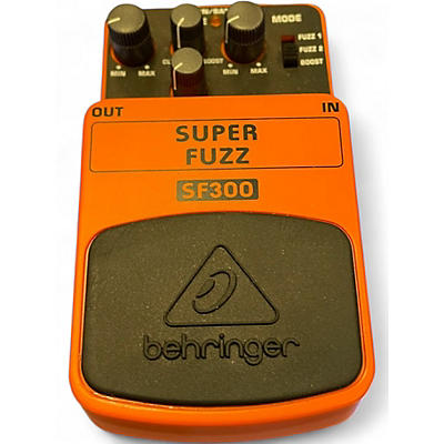 Used Behringer SF300 Super Fuzz Effect Pedal