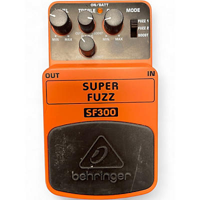 Used Behringer SF300 Super Fuzz Effect Pedal