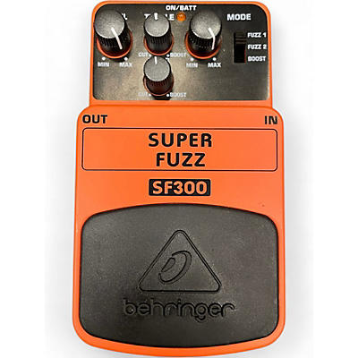 Used Behringer SF300 Super Fuzz Effect Pedal