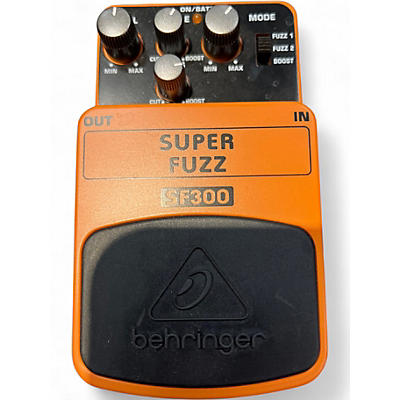 Used Behringer SF300 Super Fuzz Effect Pedal