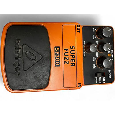 Used Behringer SF300 Super Fuzz Effect Pedal