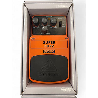 Used Behringer SF300 Super Fuzz Effect Pedal