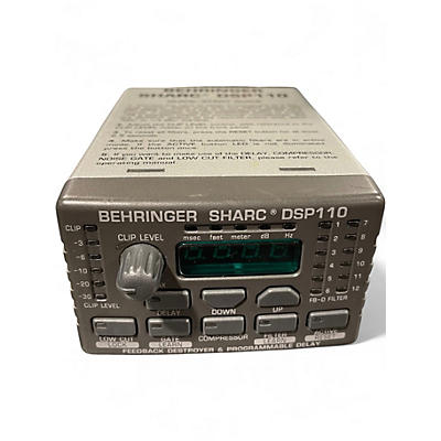 Used Behringer SHARC DSP110 Effect Processor
