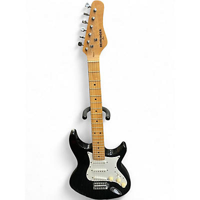 Used Behringer Stratocaster Black and White Solid Body Electric Guitar