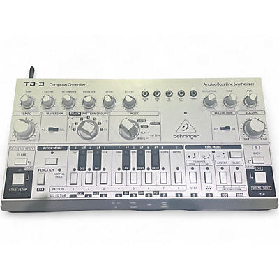 Used Behringer TD-3 ANALOG BASS LINE SYNTHESIZER MIDI Utility