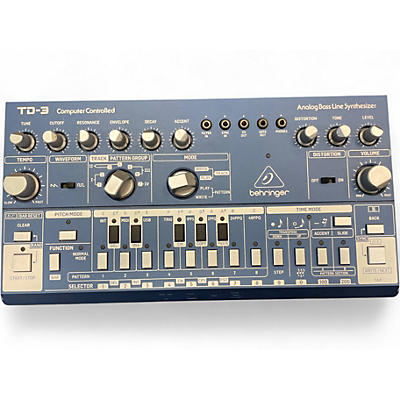 Used Behringer TD-3 Analog Bass Line Synthesizer Synthesizer