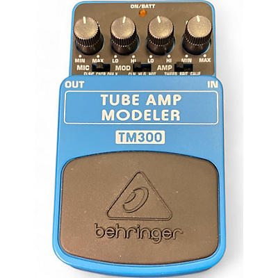 Behringer Used Behringer TM300 Tube Amp Modeler Effect Pedal