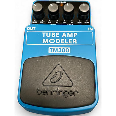 Used Behringer TM300 Tube Amp Modeler Effect Pedal