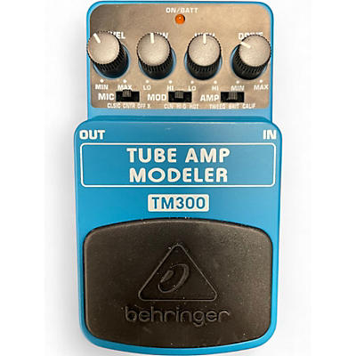 Used Behringer TM300 Tube Amp Modeler Effect Pedal