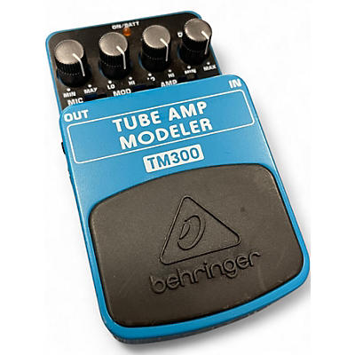 Used Behringer TM300 Tube Amp Modeler Effect Pedal