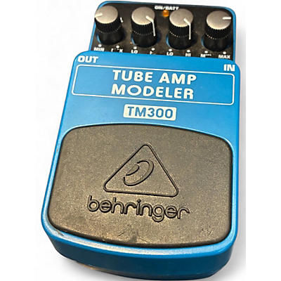 Used Behringer TM300 Tube Amp Modeler Effect Pedal