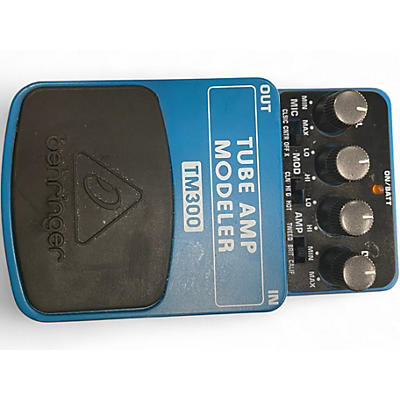 Used Behringer TM300 Tube Amp Modeler Effect Pedal
