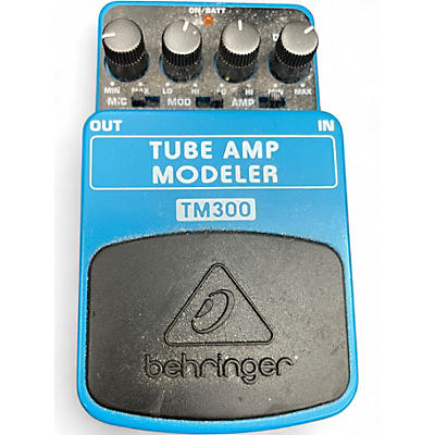 Used Behringer TM300 Tube Amp Modeler Effect Pedal