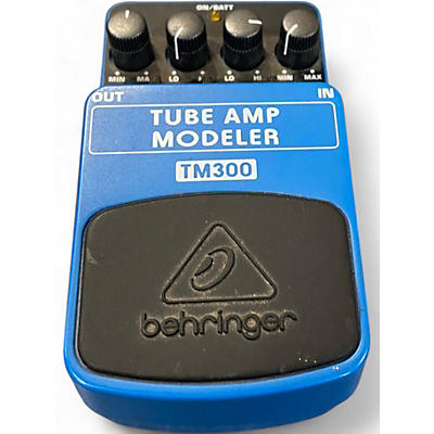 Used Behringer TM300 Tube Amp Modeler Effect Pedal