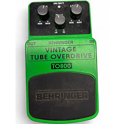 Used Behringer TO800 Effect Pedal