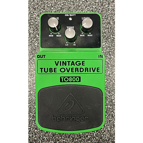 Behringer Used Behringer TO800 Vintage Tube Overdrive Effect Pedal