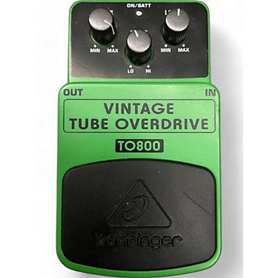 Behringer Used Behringer TO800 Vintage Tube Overdrive Effect Pedal