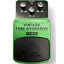 Used Behringer Used Behringer TO800 Vintage Tube Overdrive Effect Pedal